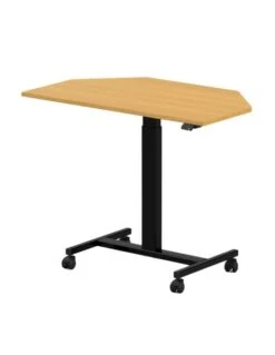 Bureau Pied Central Assis-debout électrique Adjust Mono-Pied 10 Bureau Pied Central Assis-debout électrique Adjust Mono-Pied -Mobilier Sain bureau mono pied assis debout electrique elliot 2