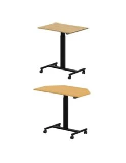 Bureau Pied Central Assis-debout électrique Adjust Mono-Pied