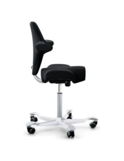 Siège Ergonomique HAG Capisco 8106 Tissu Noir Livraison Rapide 12 Siège Ergonomique HAG Capisco 8106 Tissu Noir Livraison Rapide -Mobilier Sain capisco noir livraison rapide 4