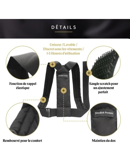 Correcteur De Posture Pour Se Tenir Droit Flexi Classic 9 Correcteur De Posture Pour Se Tenir Droit Flexi Classic – Image 7