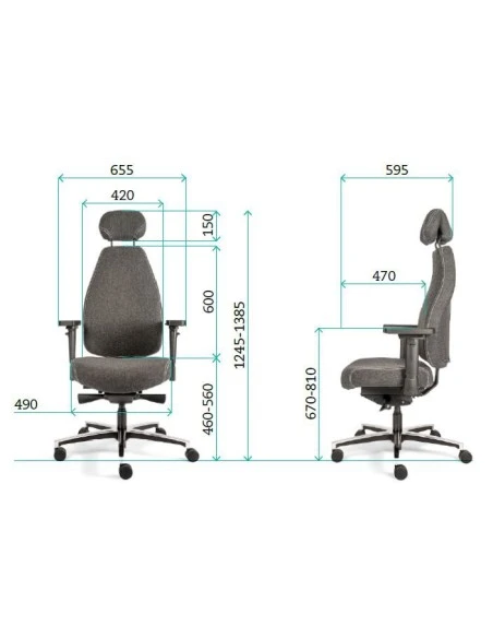 Siège Ergonomique Therapod X HR 12 Siège Ergonomique Therapod X HR – Image 10